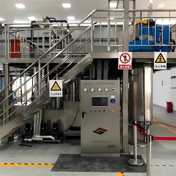 Máquina de extração supercrítica de CO2